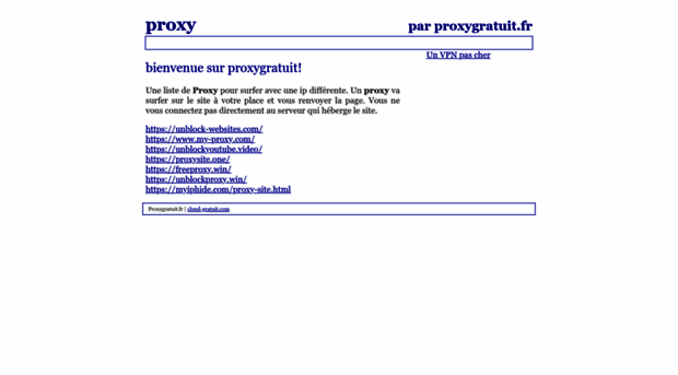proxygratuit.fr